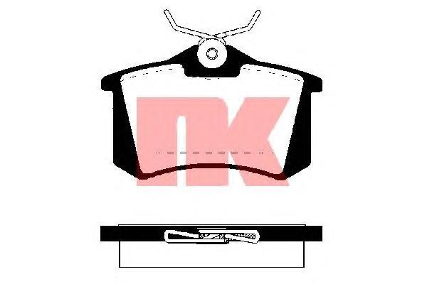

Тормозные колодки Nk 229986
