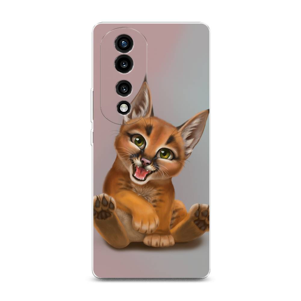 

Силиконовый чехол "Малыш рыси" на Honor 70 Pro, 6108350-1