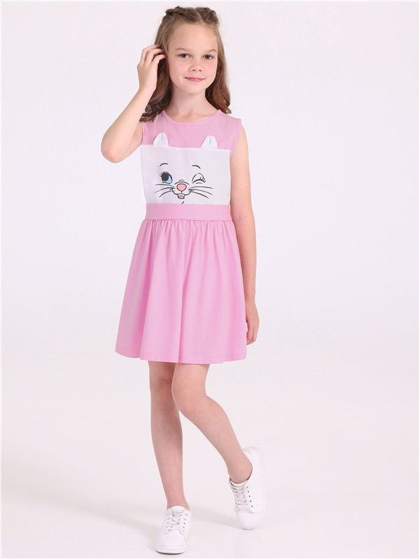 Платье детское Апрель 1ДПБ4058001, розовый, 104