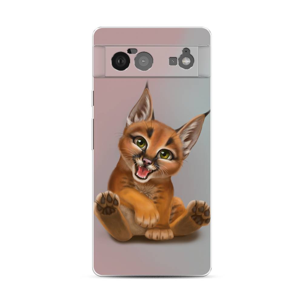 

Чехол Awog на Google Pixel 6 "Малыш рыси", Разноцветный, 270850-1