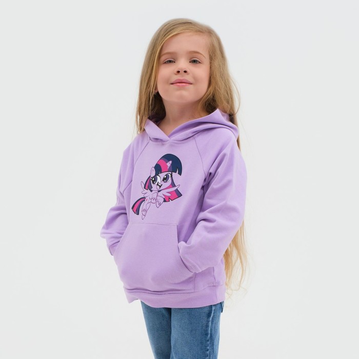 

Худи для девочки Искорка, My Little Pony, рост 98-104 см, цвет фиолетовый, Искорка My Little Pony