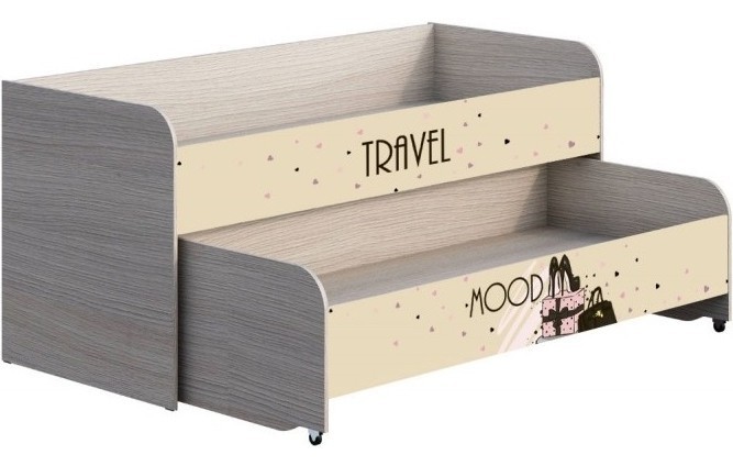 фото Стиль кровать мийа 3 кр-015+016 80х200