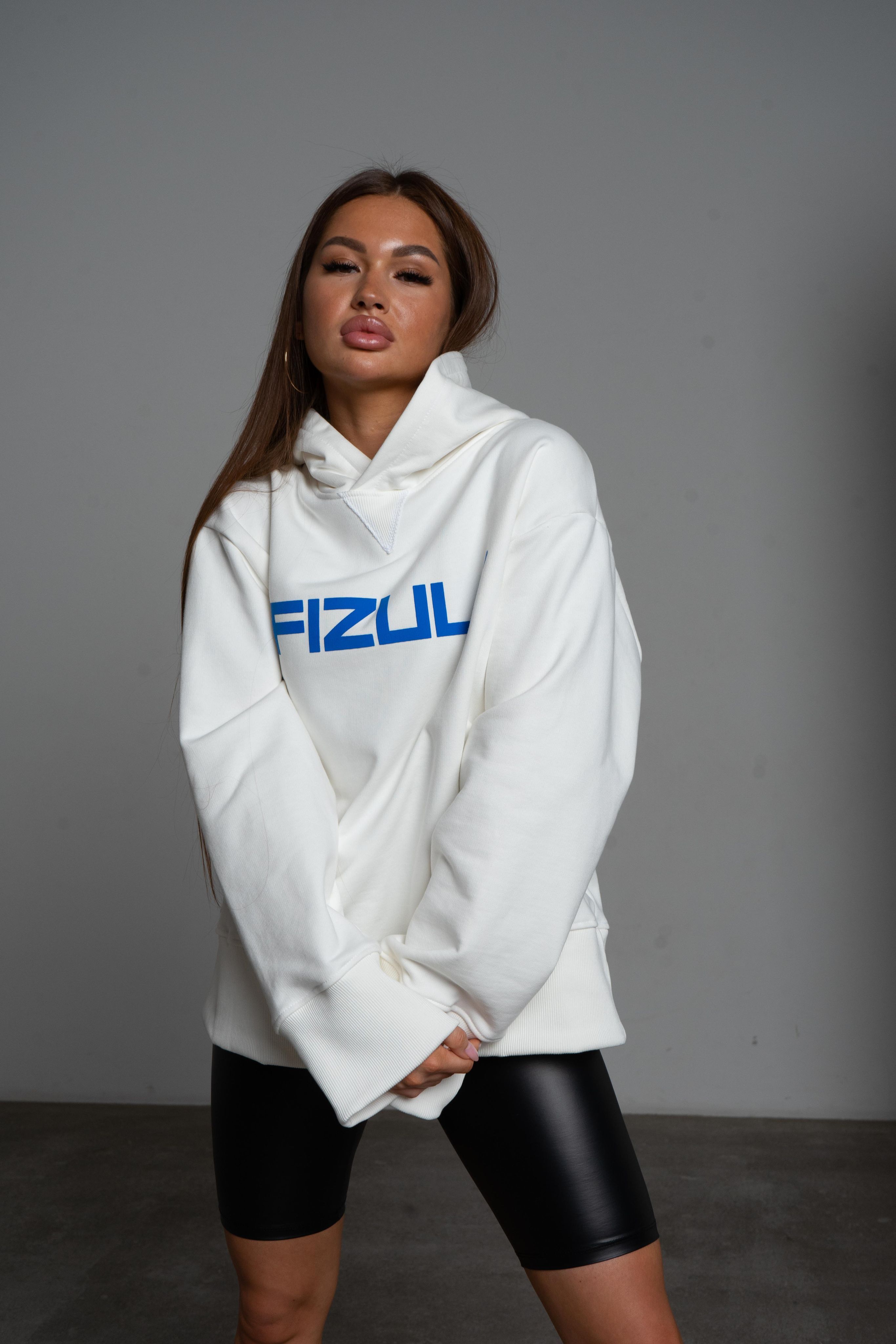 Худи женское FIZULI W-HOODY-FIZ белое XL