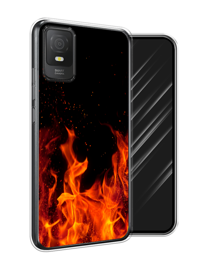 

Чехол Awog на TCL 403 "Все в огне", Оранжевый;черный, 291650-4