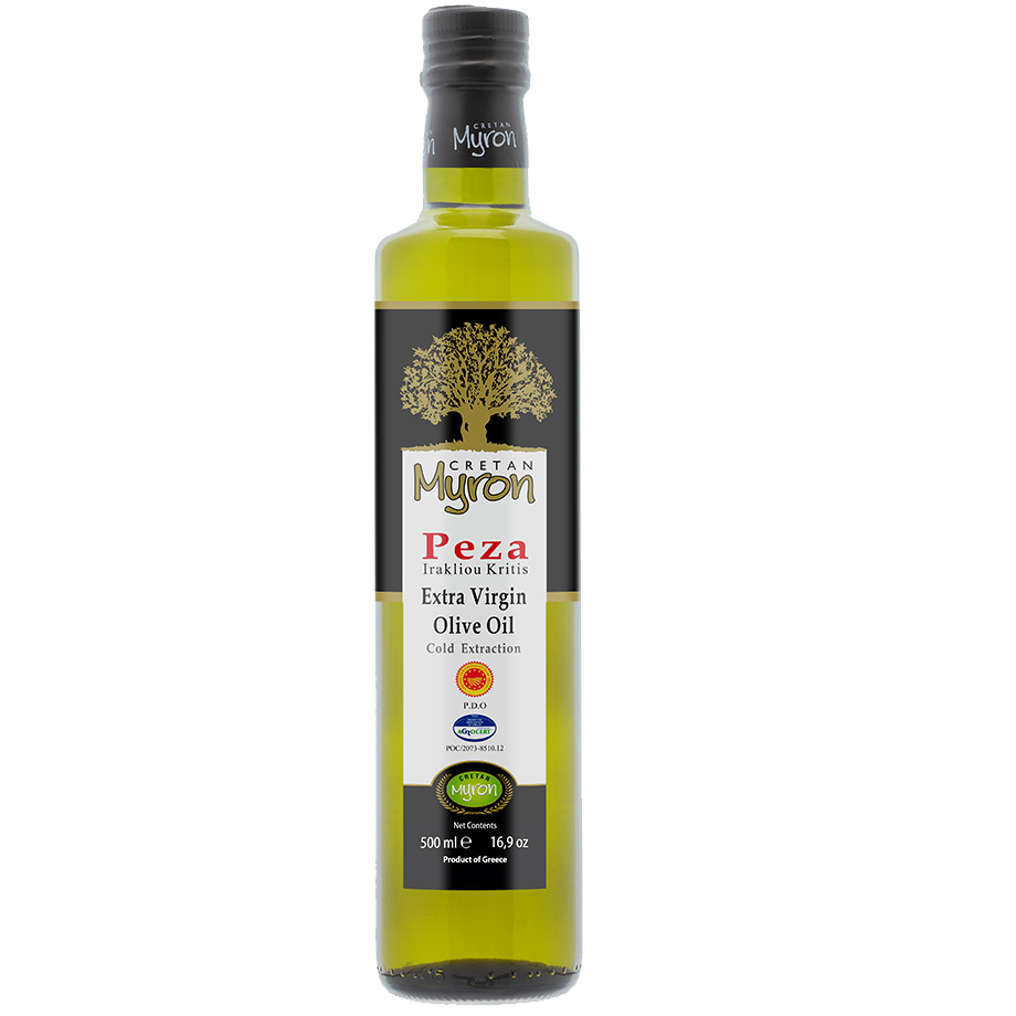 

Масло оливковое Cretan Myron "Extra Virgin Olive Oil | PDO Peza", нерафинированное, 500 мл