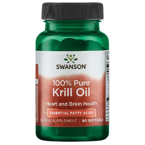 

100% Pure Krill Oil Swanson 500 mg капсулы 60 шт.