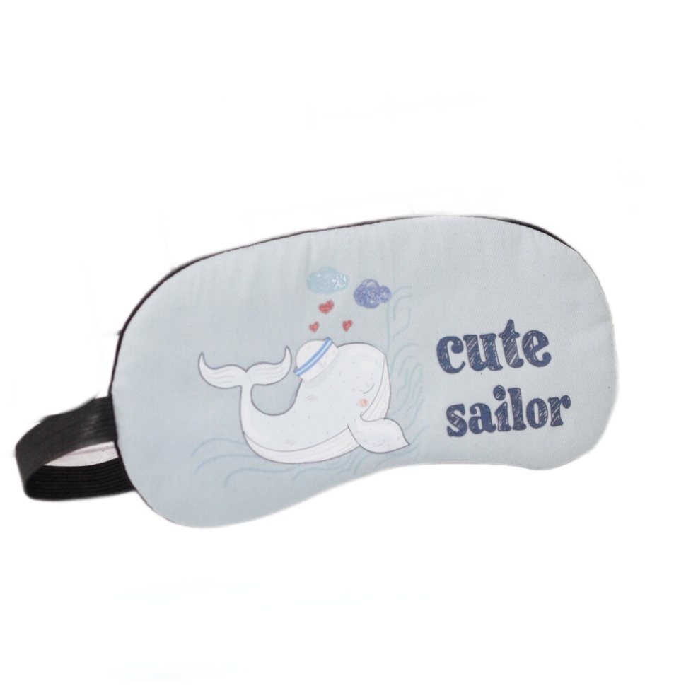 Маска для сна Cute sailor голубая