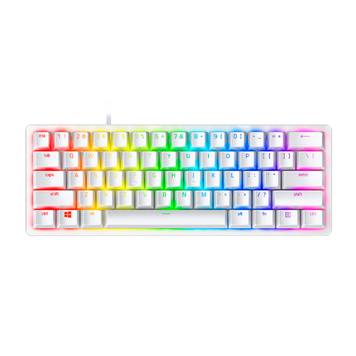 фото Игровая клавиатура razer huntsman mini mercury white (rz03-03390300-r3m1)