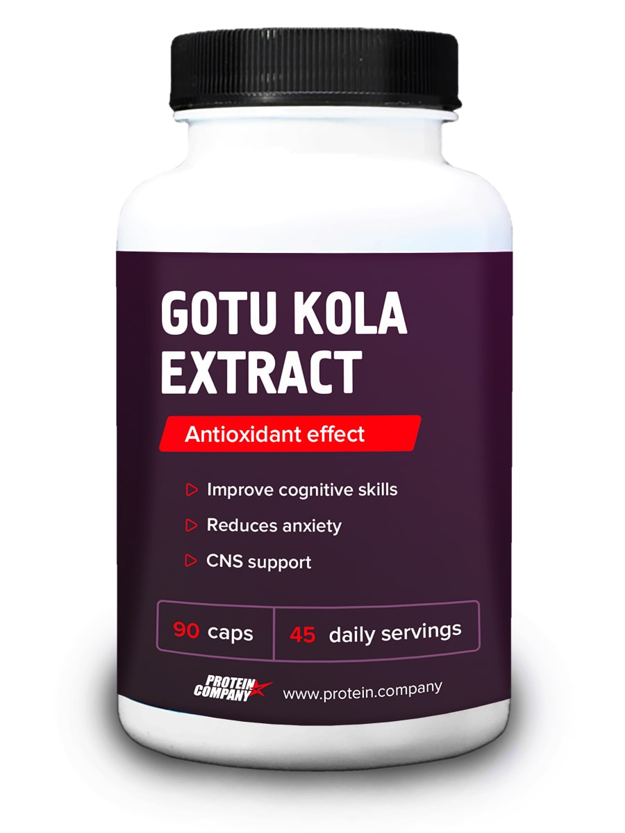 Gotu kola extract / PROTEIN.COMPANY / Экстракт готу кола / Капсулы / 45 порций / 90 капсул