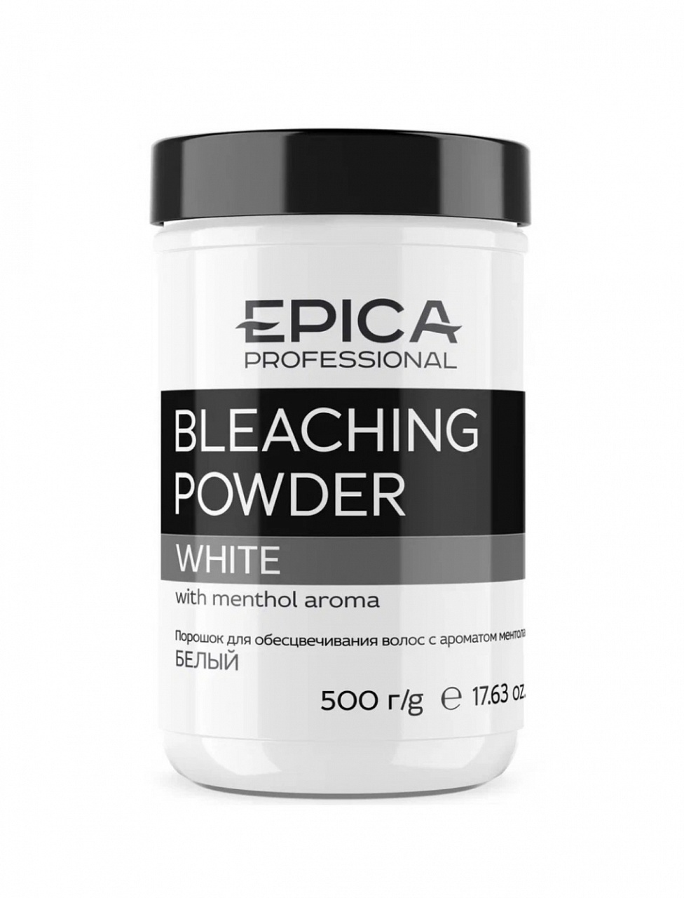 фото Порошок для обесцвечивания белый epica bleaching powder 500 гр