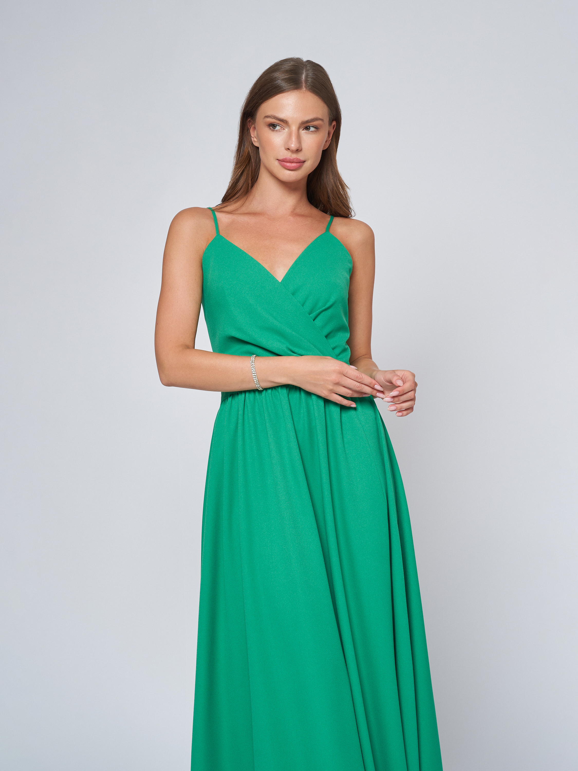 

Платье женское 1001dress 102790 зеленое 44 RU, 102790