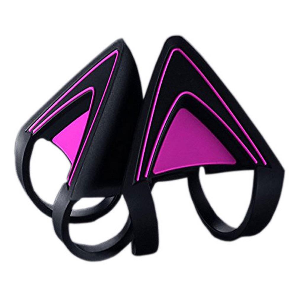 фото Ушки для наушников razer kitty ears for kraken neon purple