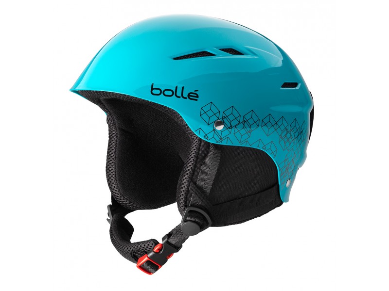 фото Шлем горнолыжный bolle b-rent shiny blue/black (52-54 см)