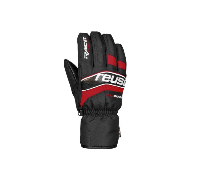 фото 4201257 перчатки мужские reusch ski race vc r-tex® xt, цв.705 black / fire red (6.5)