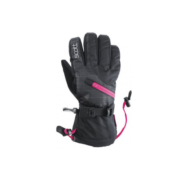 фото Перчатки женские scott traverse black/pink (m)