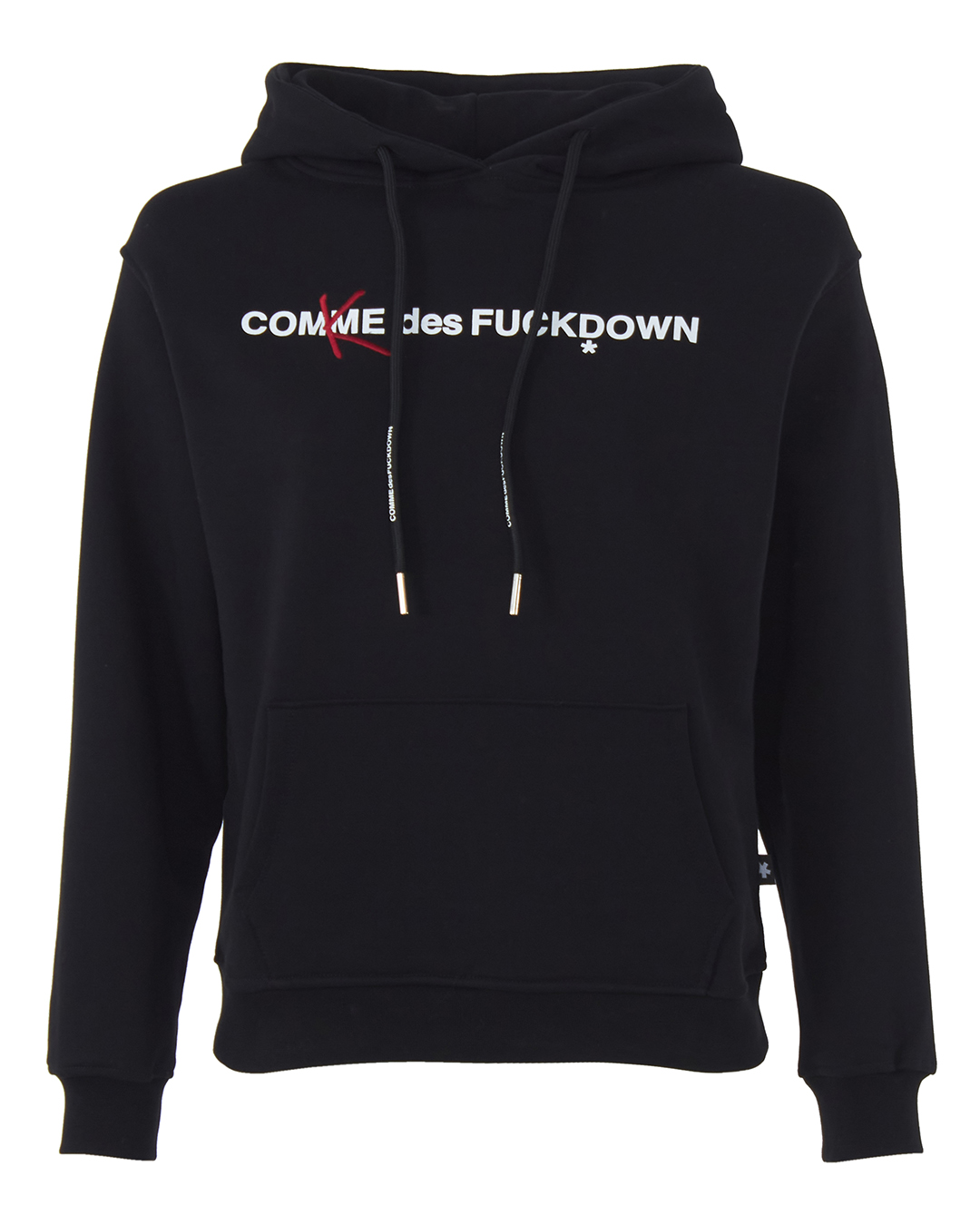 

Худи COMME des FUCKDOWN CDFD2068 m черный+принт, CDFD2068