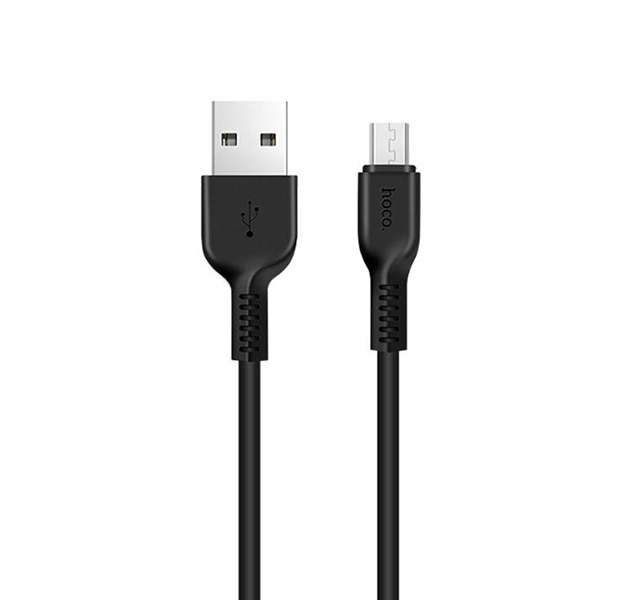 

Кабель Hoco X20 USB - Micro USB, 2 А, 2 м, черный, X20 Flash