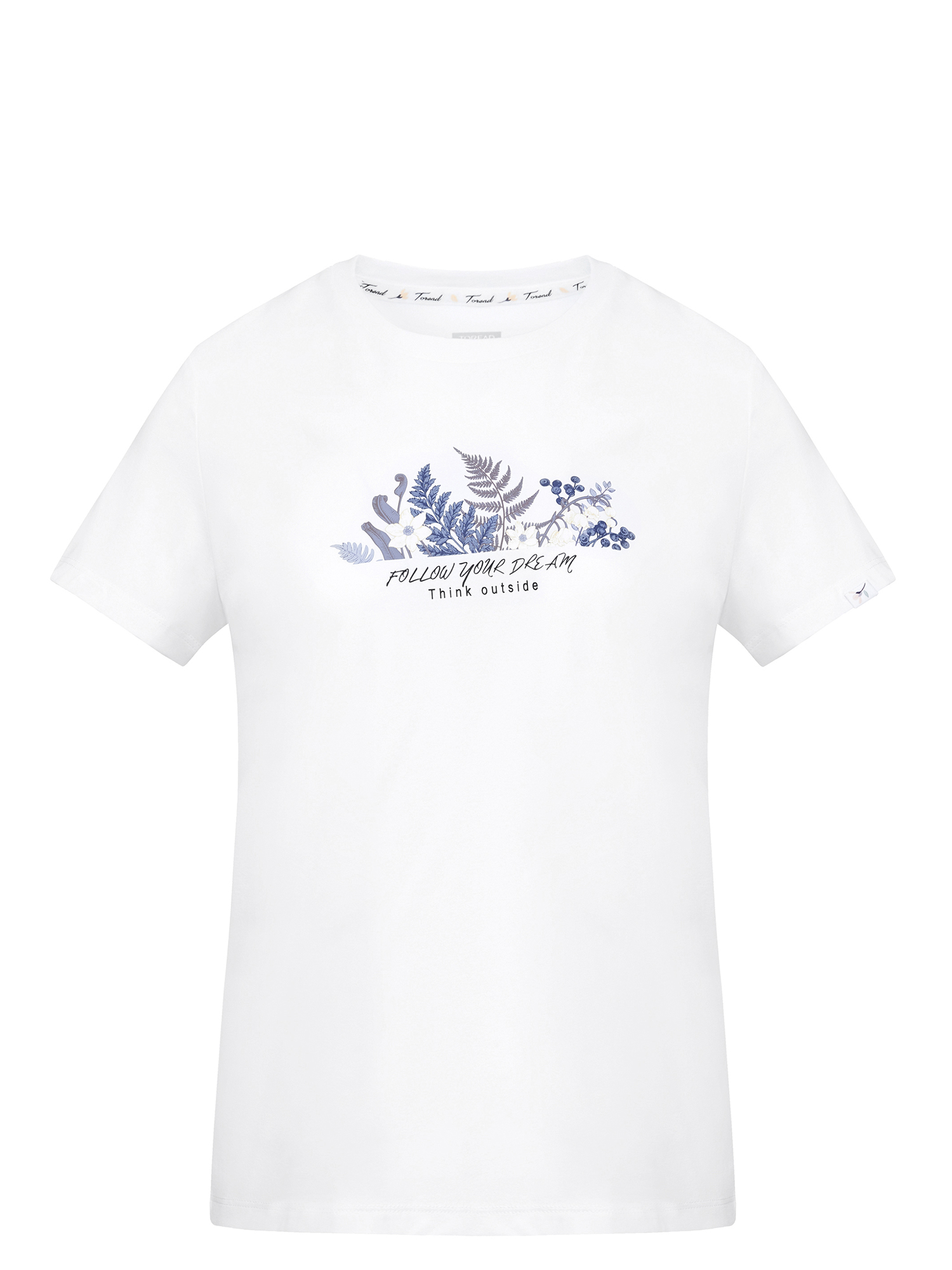 Футболка женская Toread Women's Short-Sleeve T-Shirt белая XL