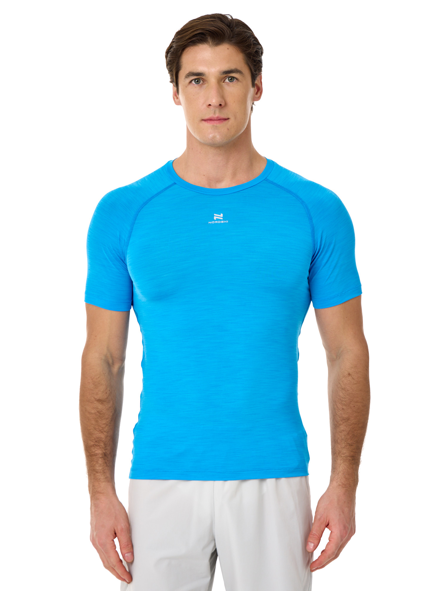 

Футболка мужская NordSki Pro 2024 голубая XL, Голубой, Pro 2024