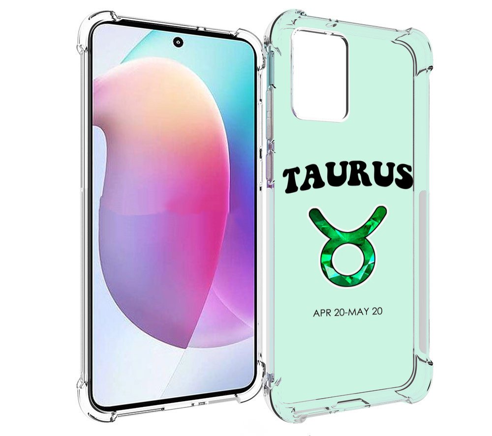 

Чехол MyPads знак-зодиака-телец-1 для Motorola Edge 30 Neo, Прозрачный, Tocco