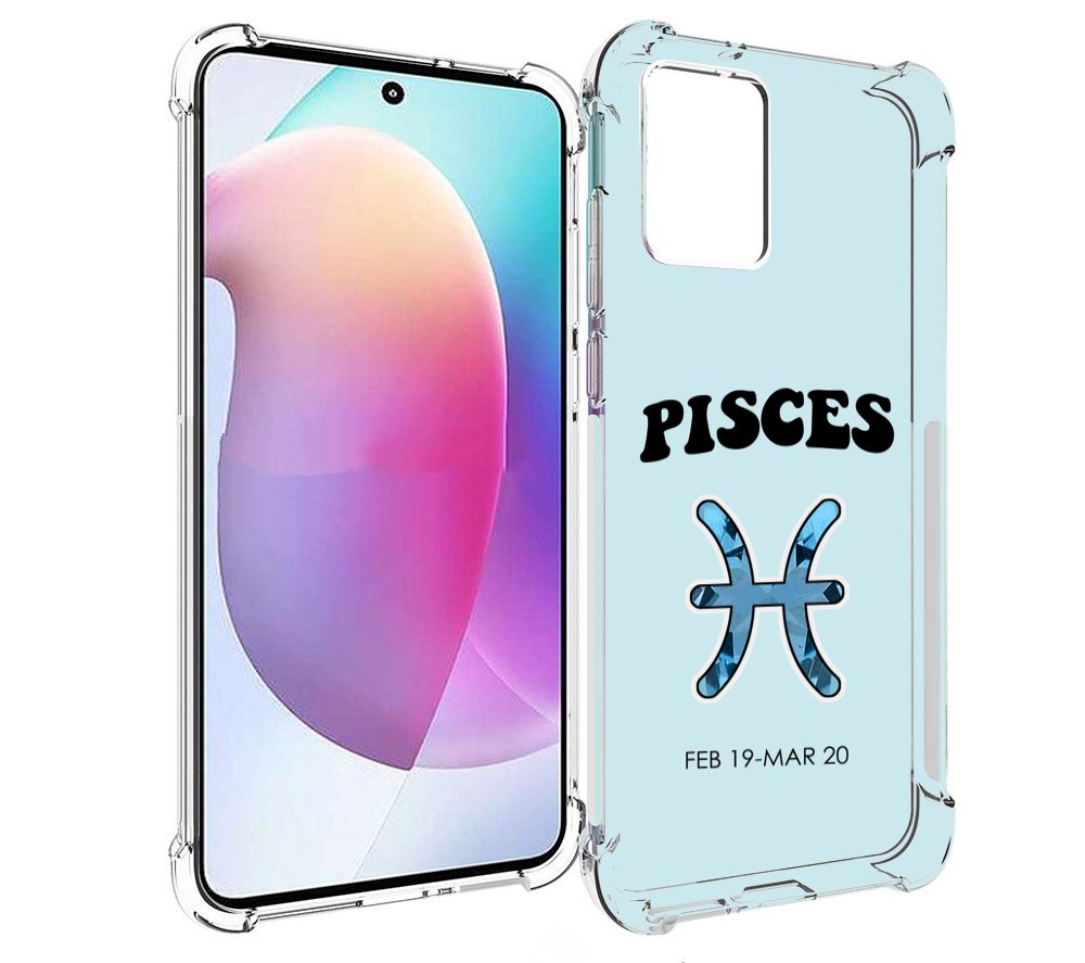 

Чехол MyPads знак-зодиака-рыбы-3 для Motorola Edge 30 Neo, Прозрачный, Tocco