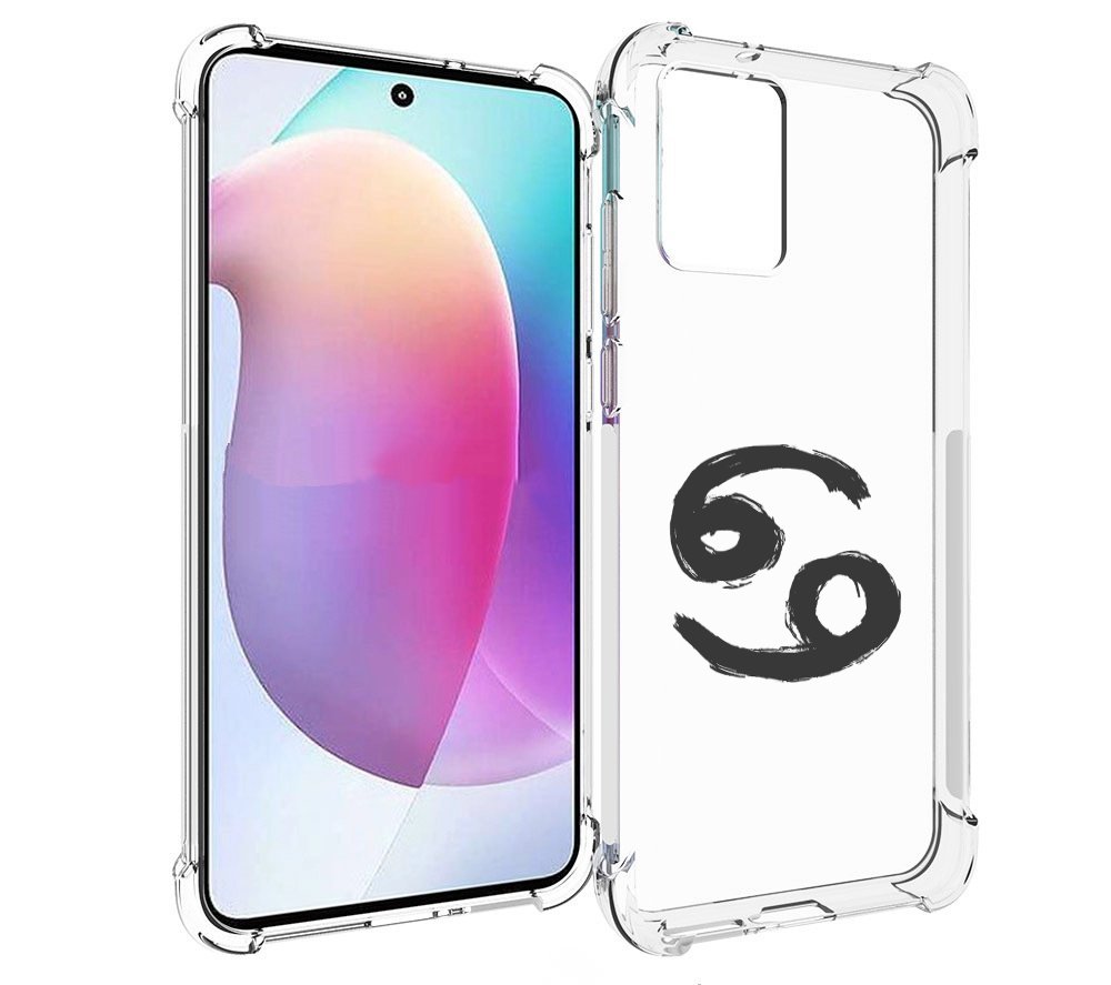 

Чехол MyPads знак-зодиака-рак-6 для Motorola Edge 30 Neo, Прозрачный, Tocco