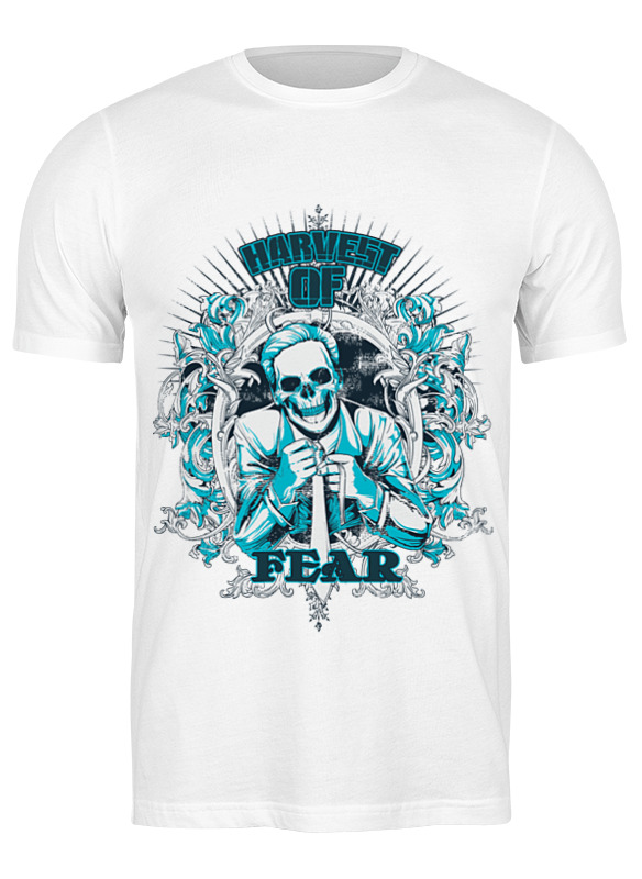 

Футболка мужская Harvest of fear 2745087 Printio белая L, Harvest of fear 2745087