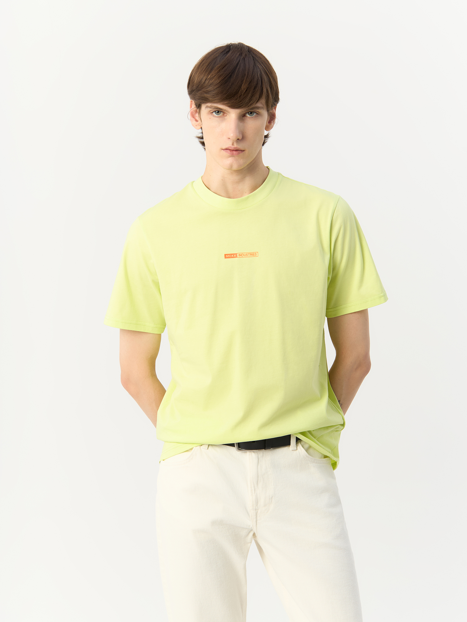 

Футболка мужская MEXX 120741 желтая 2XL, Желтый, 120741