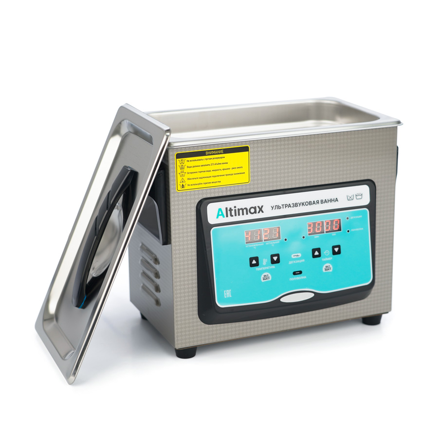 

Ультразвуковая ванна Altimax UCD-1-32 3,2л. с подогревом и дегазацией, UCD-1-32