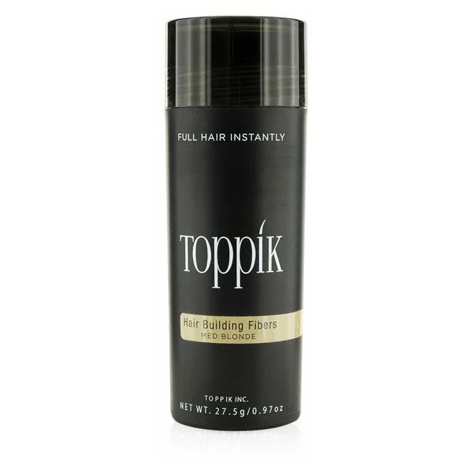 Пудра-загуститель для волос Toppik Hair Building Fibers Русый 27,5 гр загуститель для волос gusto средний блондин 12 г