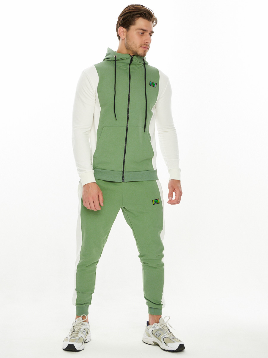 фото Спортивный костюм мужской mtforce 9154 зеленый 46 ru