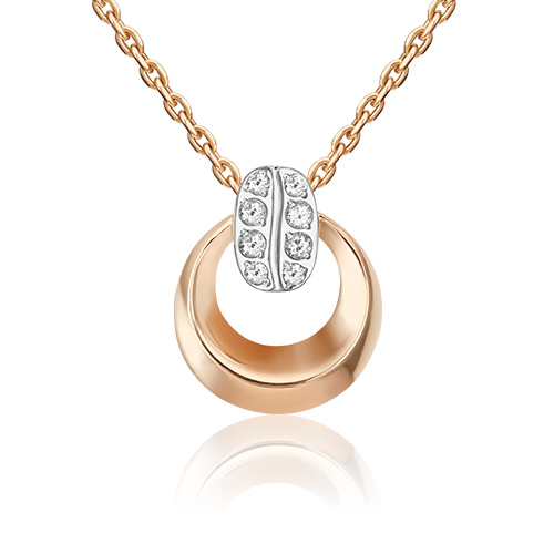 

Кулон из белого золота/красного золота с топазом PLATINA jewelry 03-3324-00-201-1111, 03-3324-00-201-1111