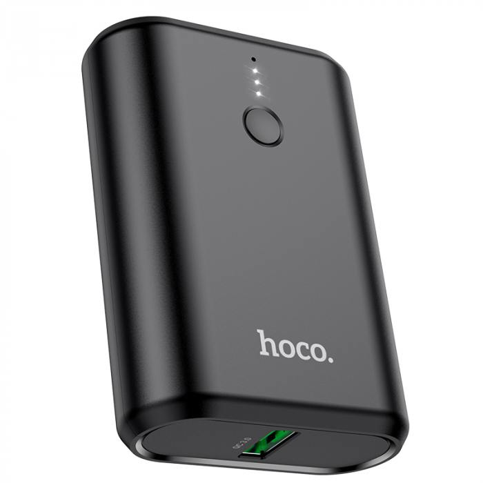 фото Внешний аккумулятор hoco q3 mayflower usb-a (10000mah), черный