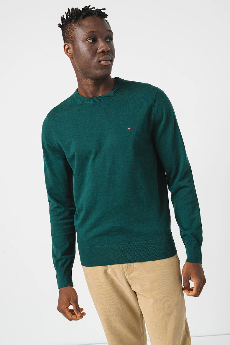 Свитер Tommy Hilfiger для мужчин зелёный-L6K XL54 MW0MW21316 13990₽