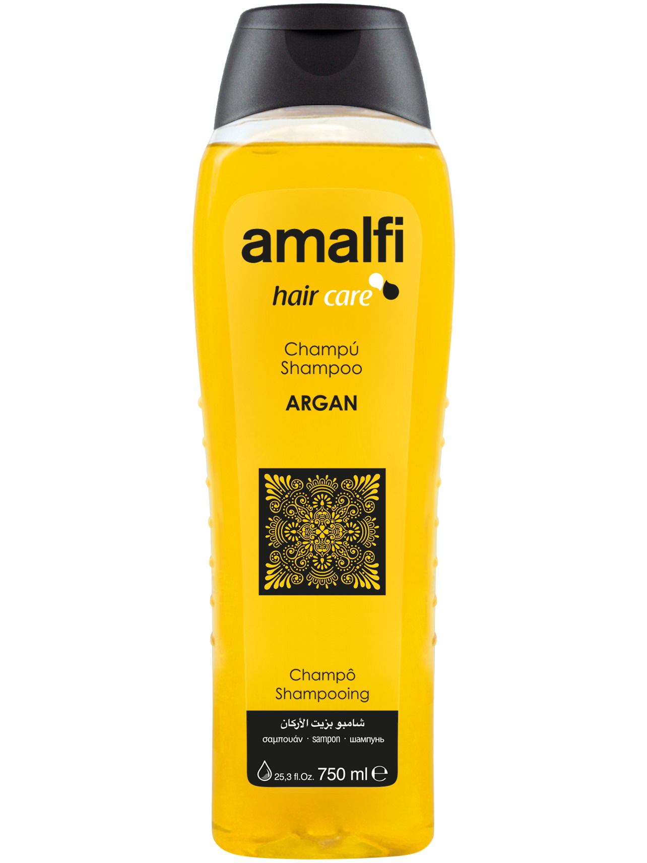 Шампунь для всех типов волос AMALFI argan 750 мл