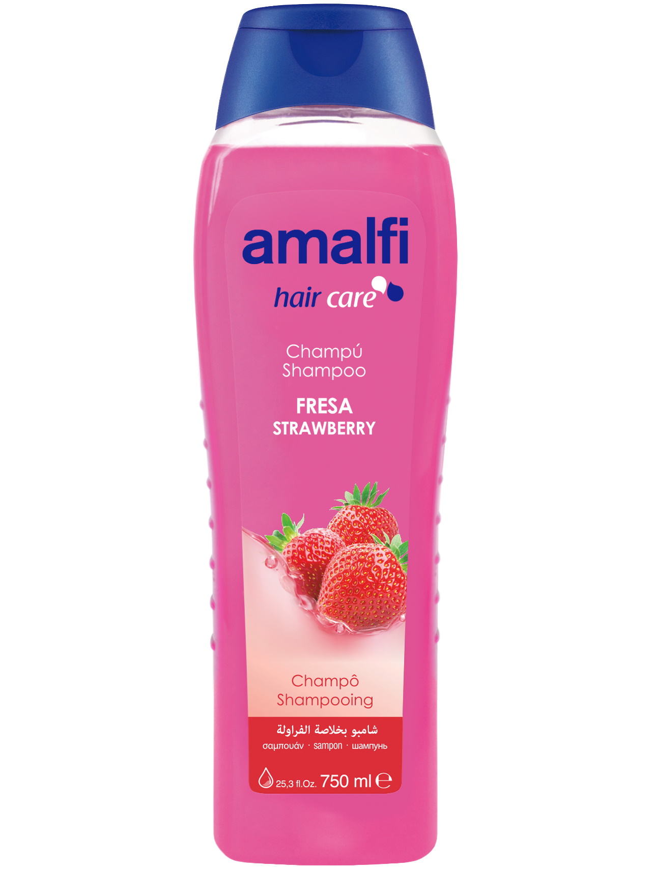 фото Шампунь для всех типов волос amalfi strawberry 750 мл