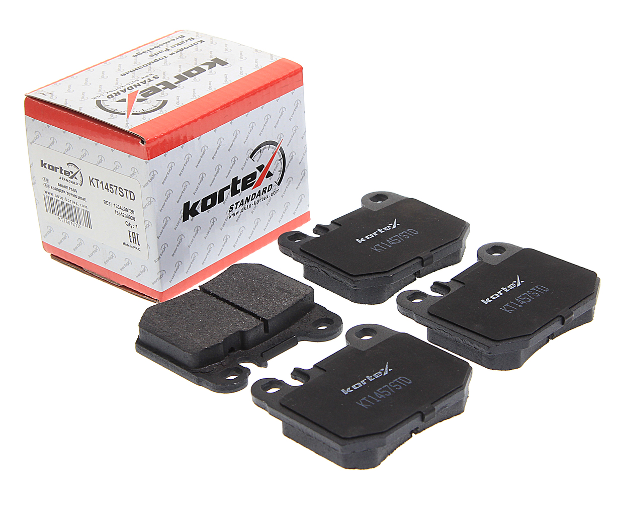 

Колодки тормозные MERCEDES ML (W163) задние (4шт.) KORTEX KT1457STD