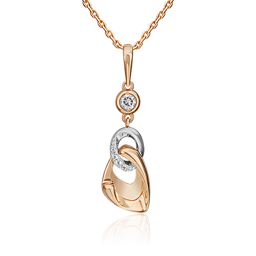 

Кулон из белого золота/красного золота с топазом PLATINA jewelry 03-3294-00-201-1111, 03-3294-00-201-1111