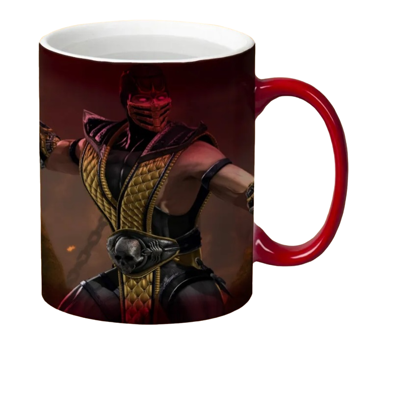 

Кружка CoolPodarok mortal kombat Скорпион