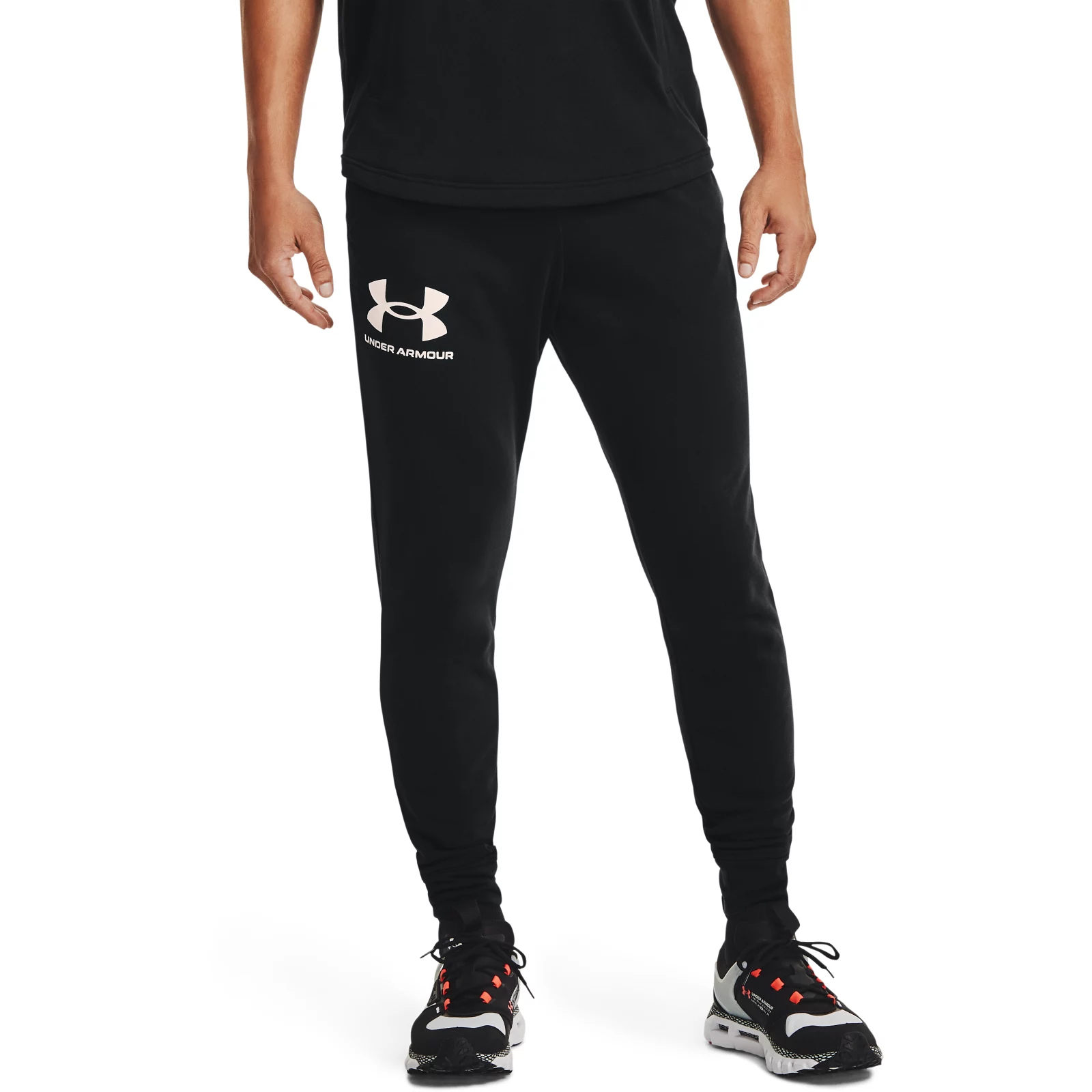 фото Спортивные брюки мужские under armour 1361642 черные 3xl