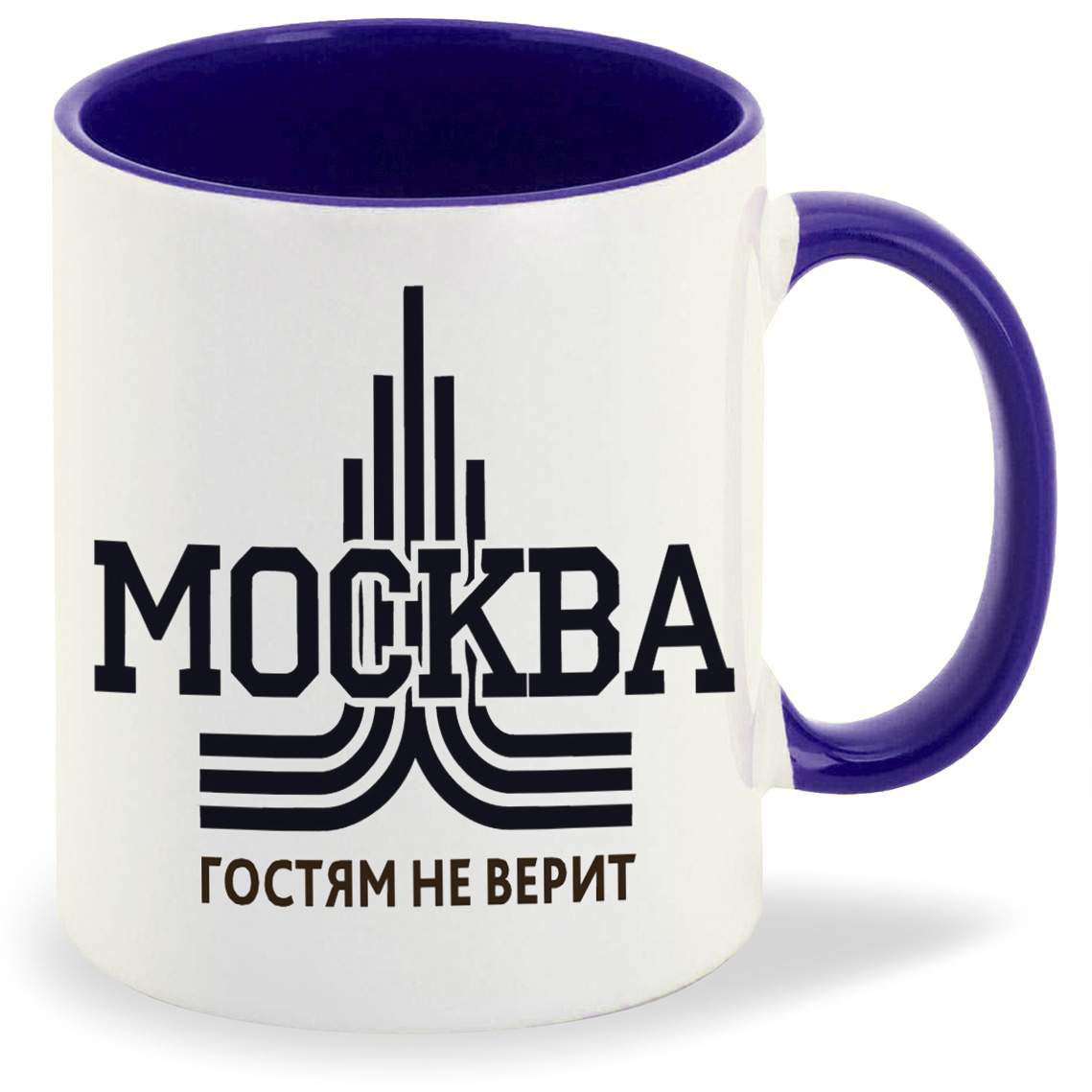 

Кружка CoolPodarok Москва гостям не верит