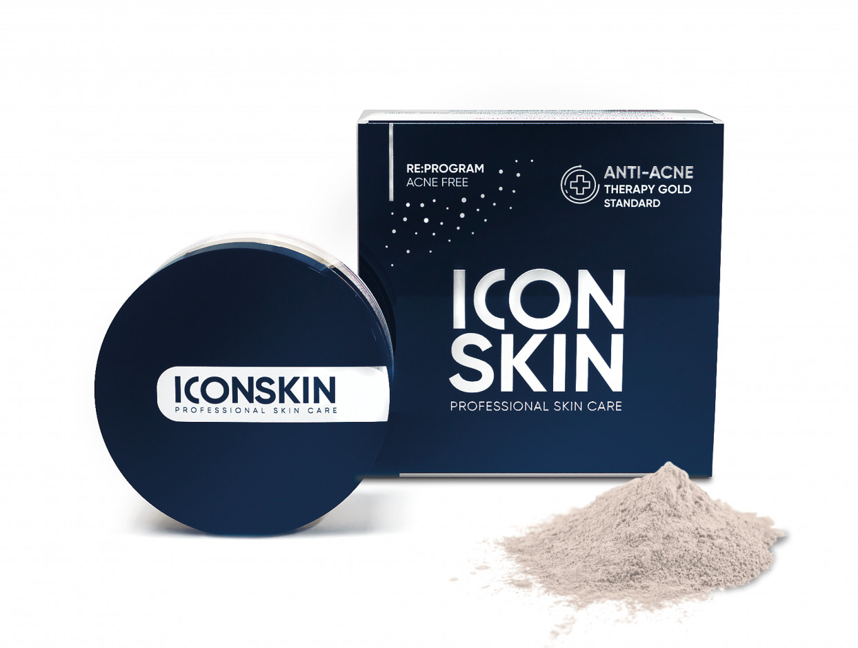 Пудра для лица ICON SKIN минеральная матирующая