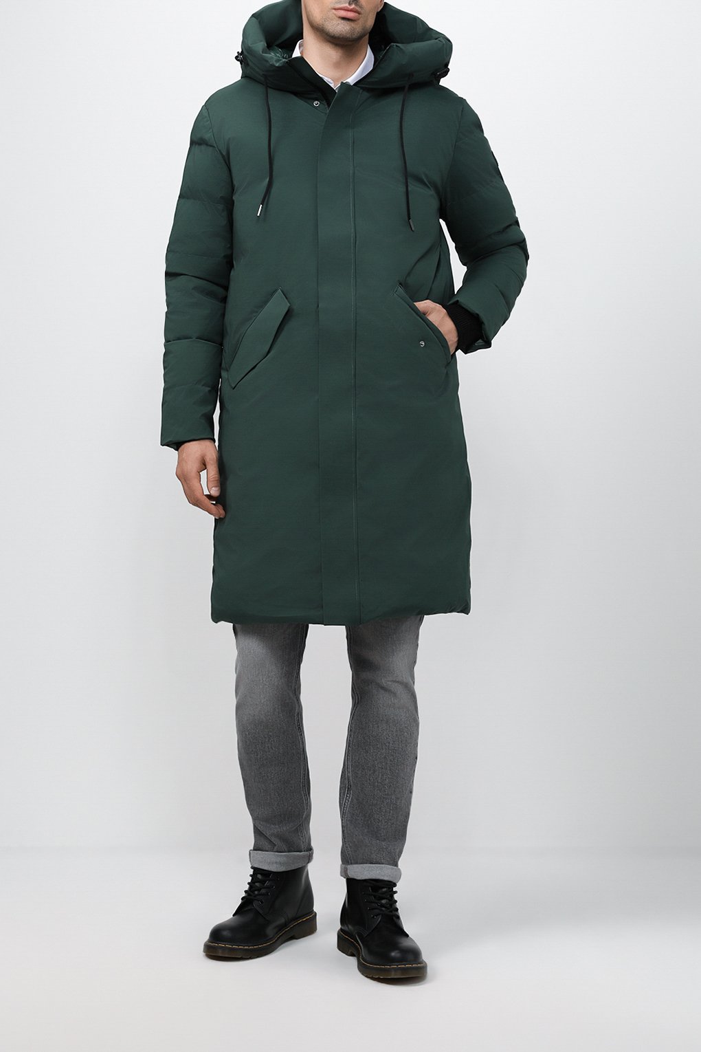 

Пуховик мужской MARCO DI RADI MDR23086269MRKT зеленый 48 RU, MDR23086269MRKT