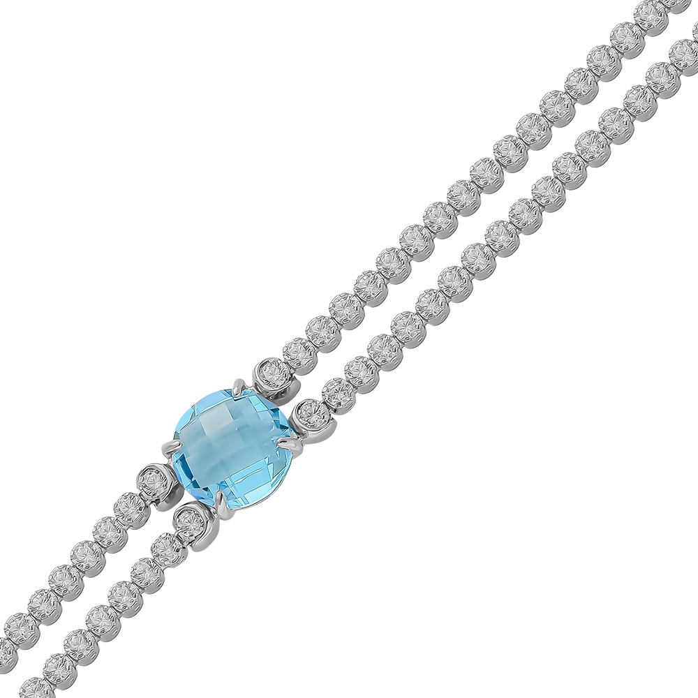 

Браслет из серебра с фианитом р.  585Gold 705000840, 705000840