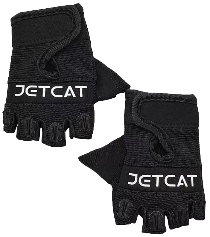 

Перчатки JetCat Pro S (Короткие пальцы) (чёрные/чёрные), JCGLPROHFS
