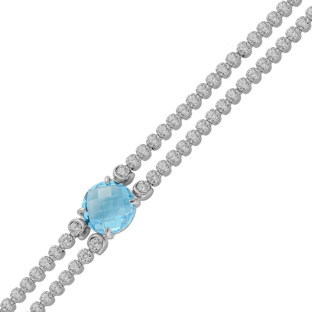 

Браслет из серебра с фианитом р.  585Gold 705000840, 705000840