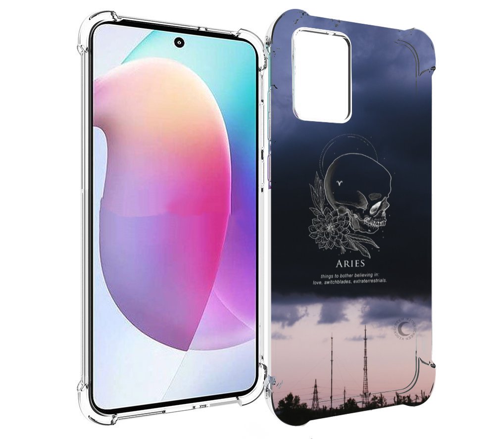 

Чехол MyPads знак-зодиака-овен-4 для Motorola Edge 30 Neo, Прозрачный, Tocco