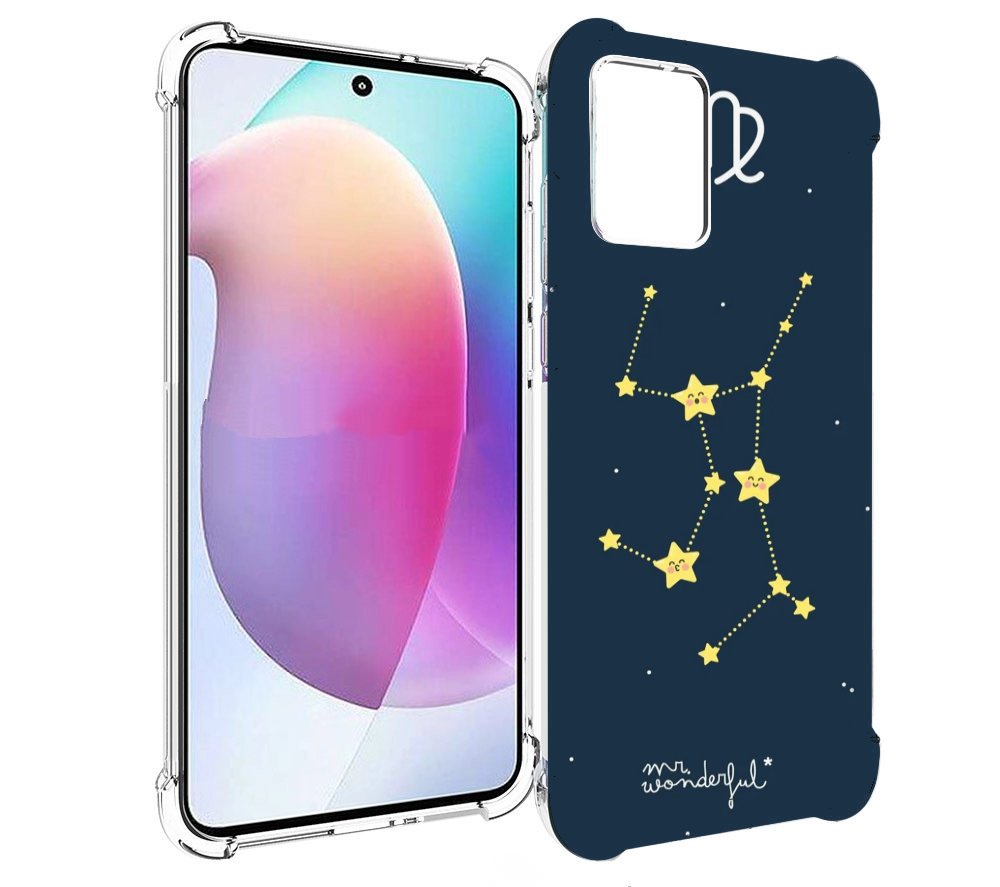 

Чехол MyPads знак-зодиака-дева-3 для Motorola Edge 30 Neo, Прозрачный, Tocco