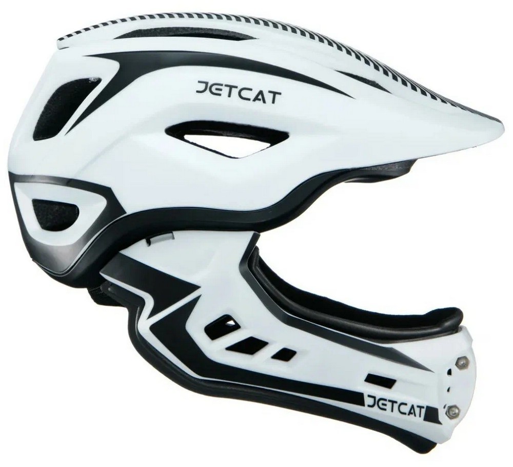 

Шлем JetCat FullFace Raptor S (48-53см) (Белый/Чёрный)