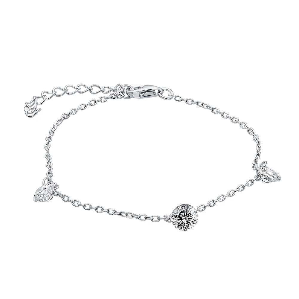 

Браслет из серебра с фианитом р.  585Gold 705000820, 705000820